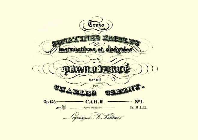 1. Sonatina in (improved version)