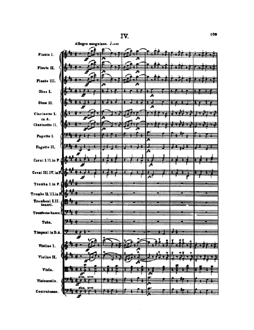 IV. Allegro sanguineo