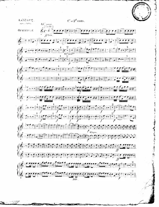 Horn 1/2 (D), 3/4 (A)