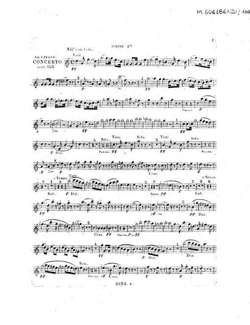 Oboe 1, 2