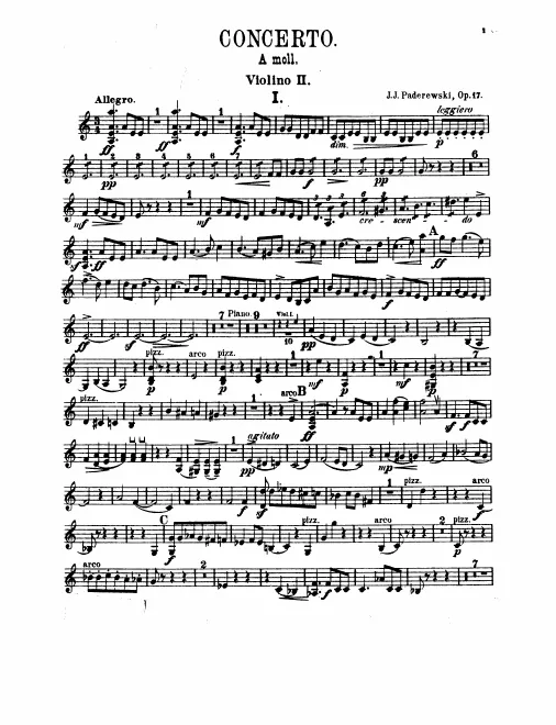 Violins II