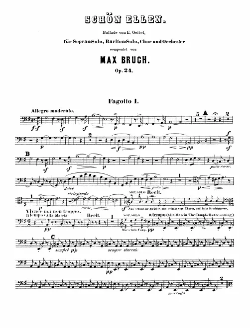 Bassoon 1, 2