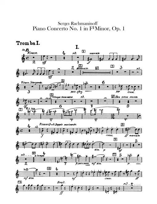 Trumpet 1 (B♭/A)