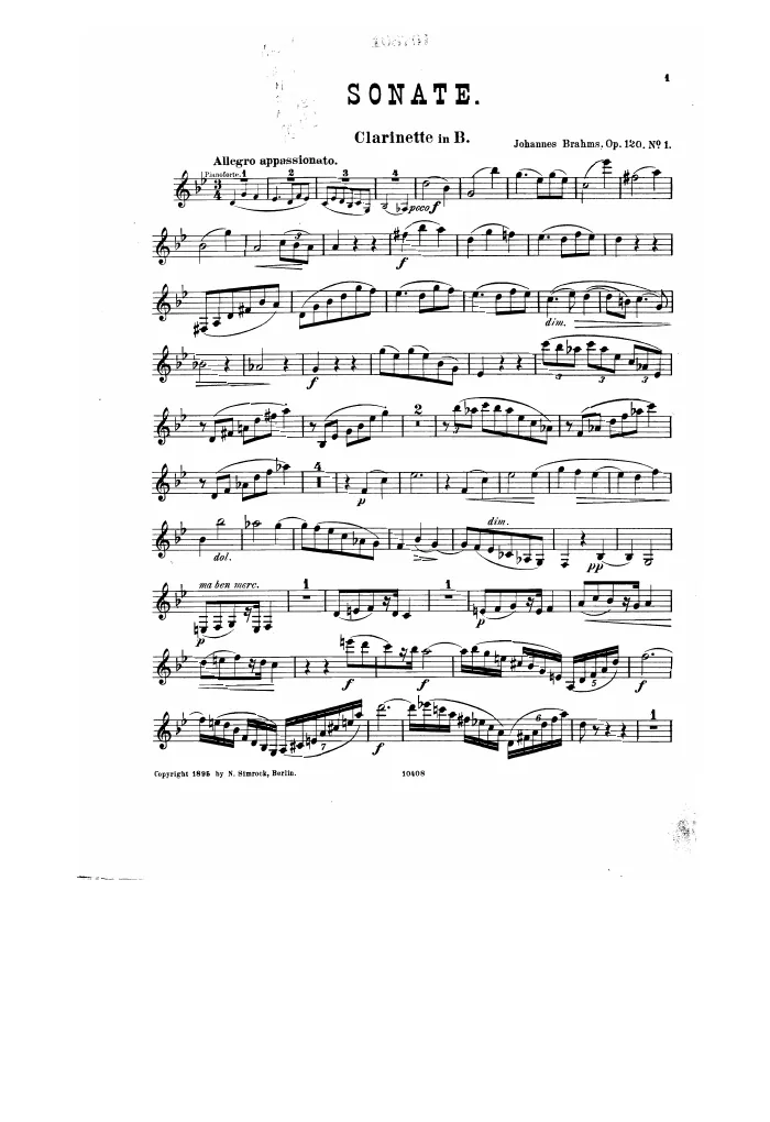 Clarinet (B♭)