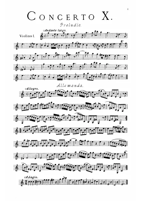 Violin 1 solo