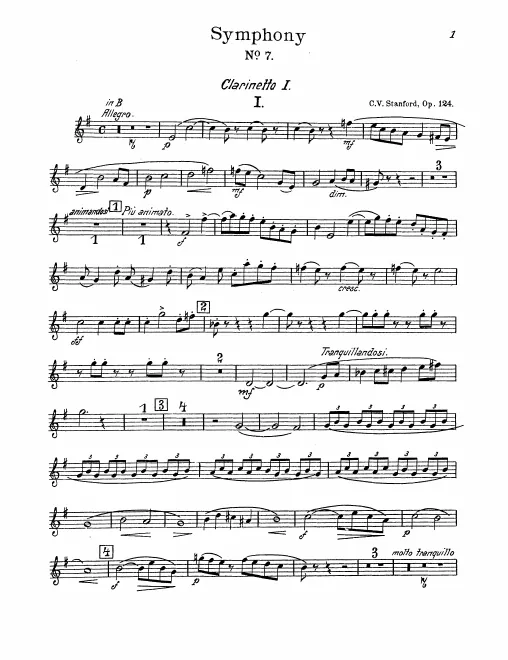 Clarinet 1, 2 (B♭)