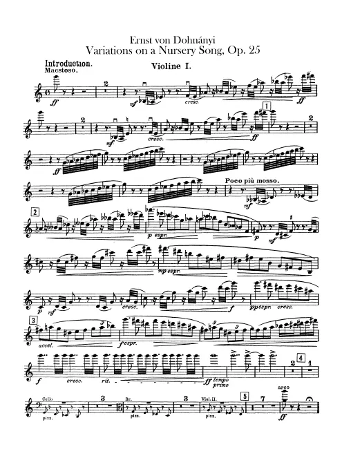 Violins I
