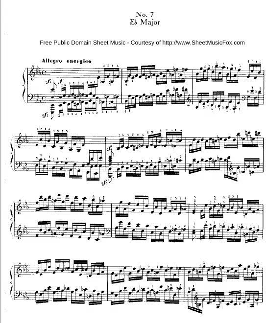 No.7 in E♭ major