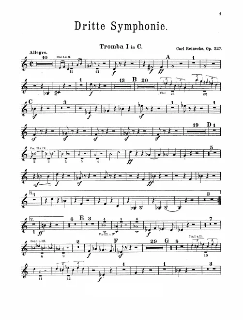 Trumpet 1, 2 (C)
