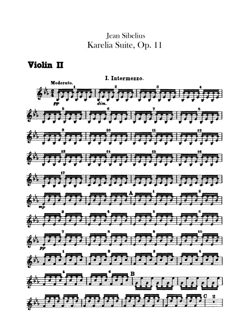 Violins II