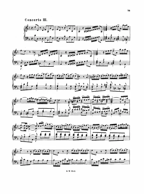 3. Concerto in D minor, BWV 974