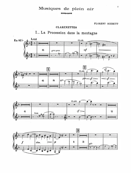 Clarinet 1/2 (A/B)
