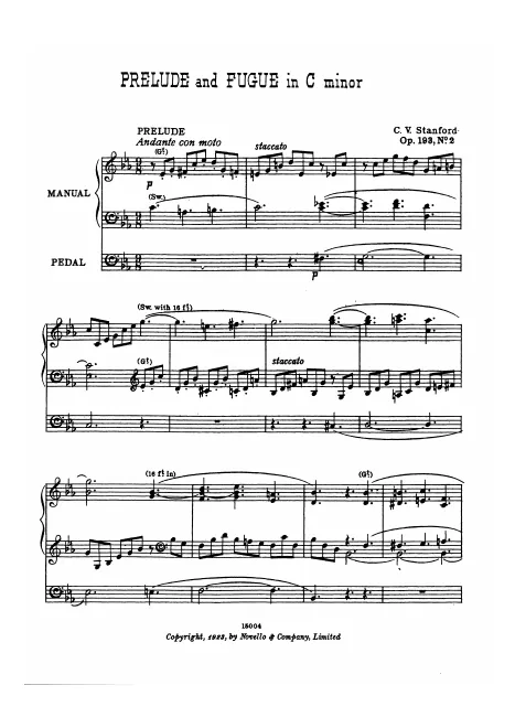 2. Prelude and Fugue in C minor