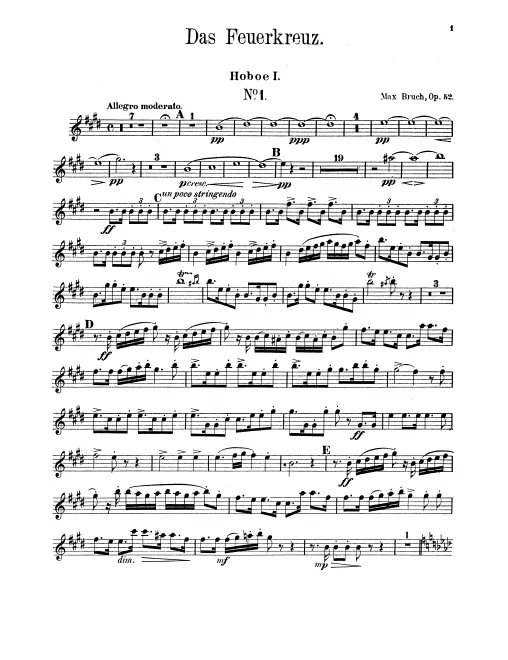 Oboe 1, 2