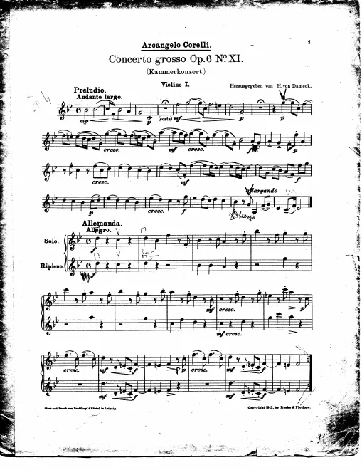Violins I