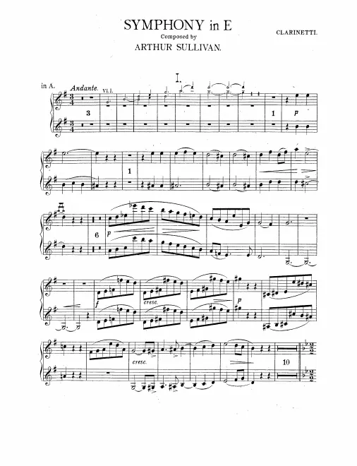 Clarinet 1/2 (A/C/B♭)
