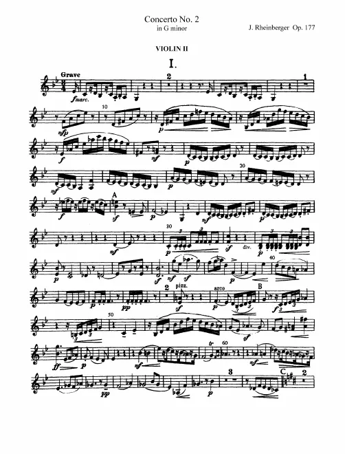 Violins II