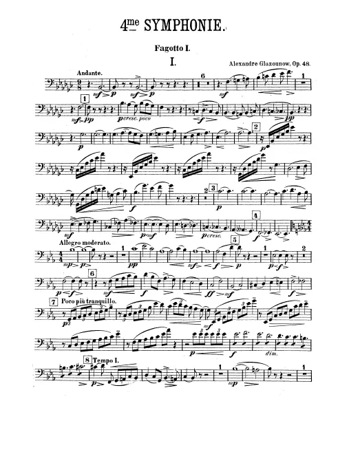 Bassoon 1, 2