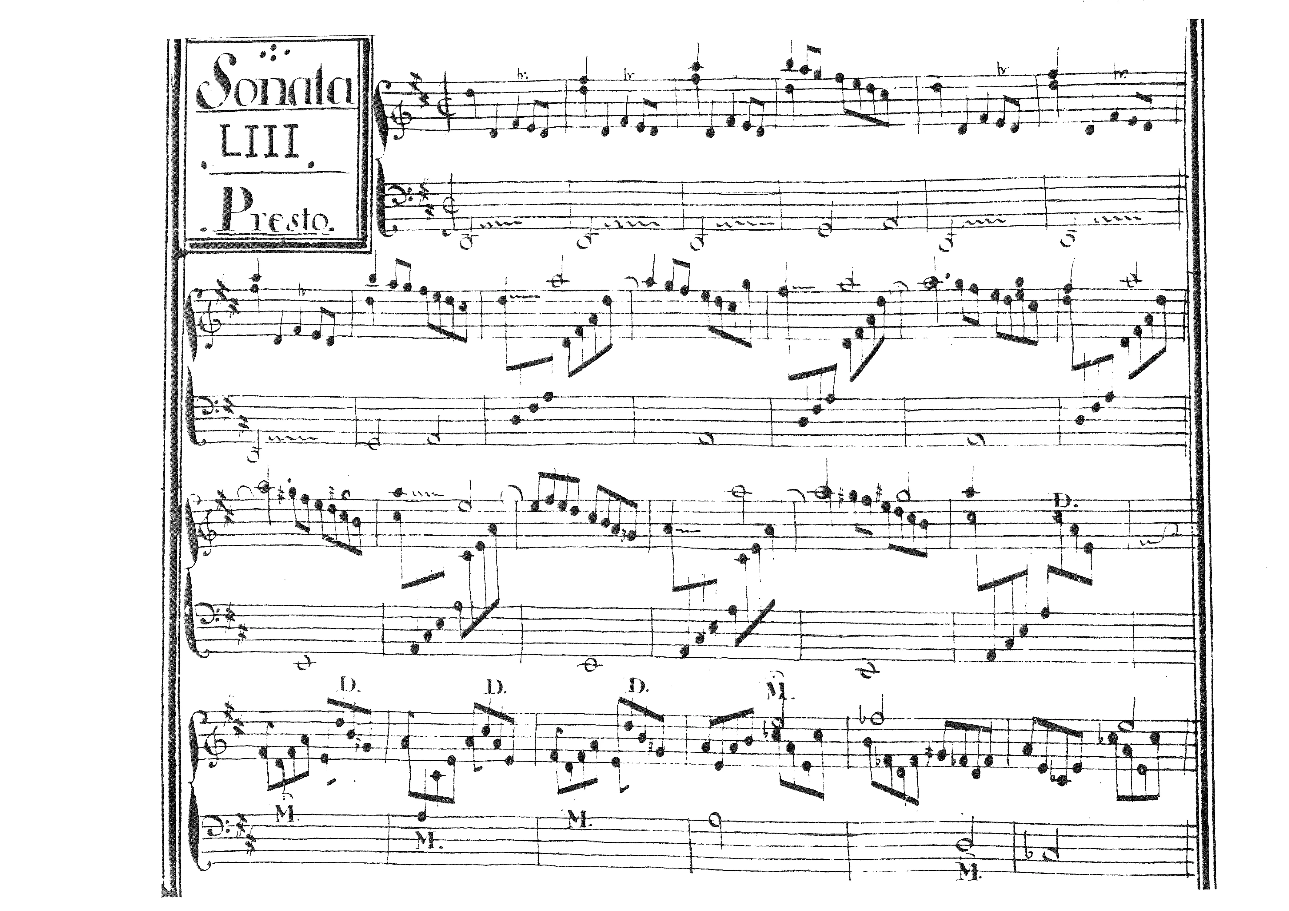 Complete Score (facsimile scan)