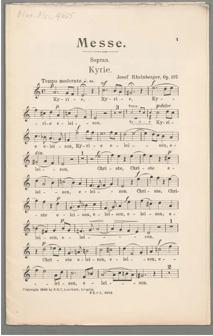 Chorus Parts