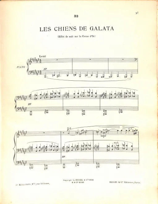 33. Les chiens de Galata