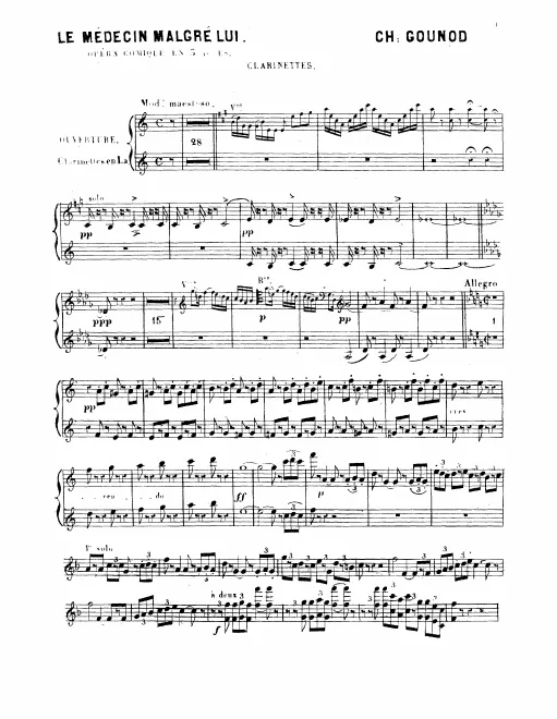 Clarinet 1/2 (A)