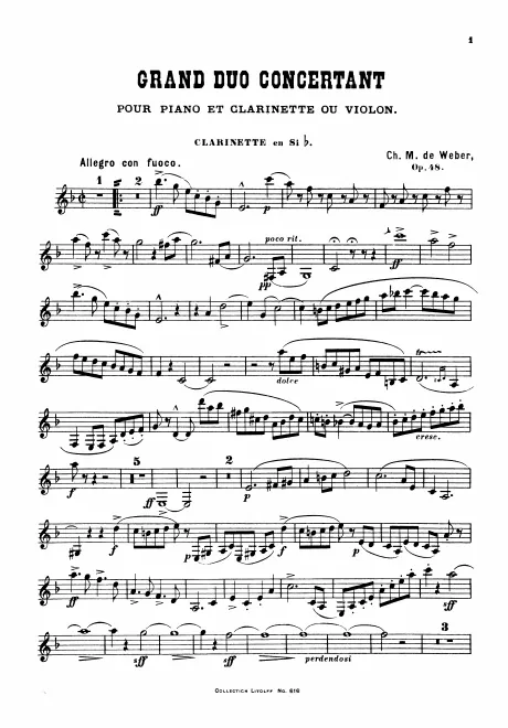Clarinet (B)