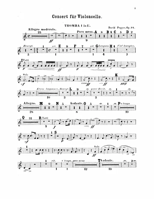 Trumpet 1, 2 (E)