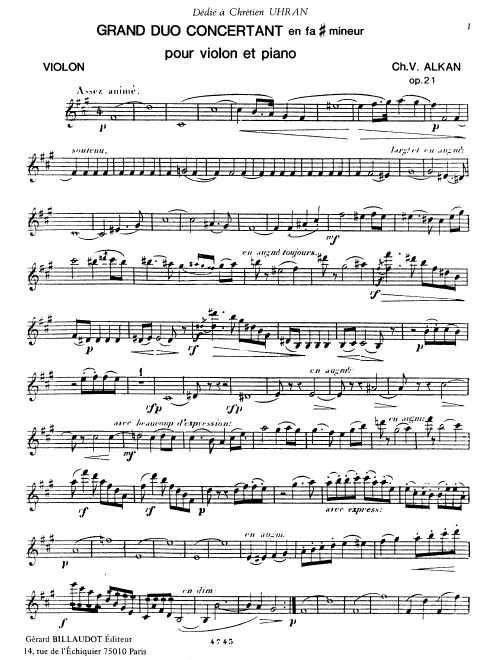 Violin Part