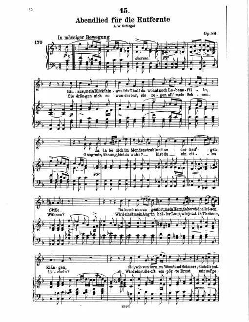 Complete Score (Original / High Voice, F major)