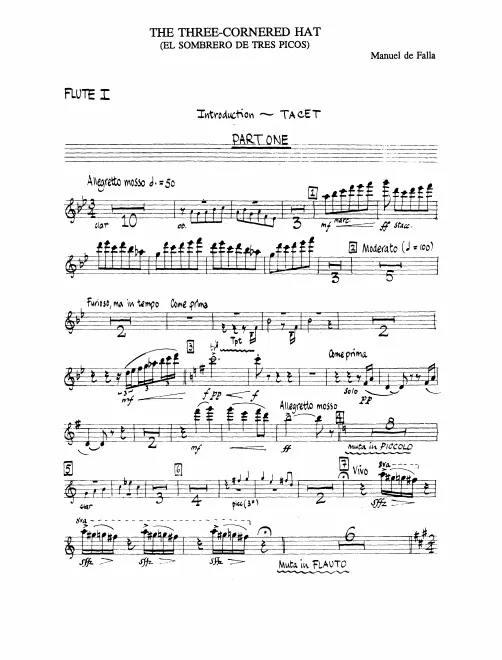 Flute 1/Piccolo