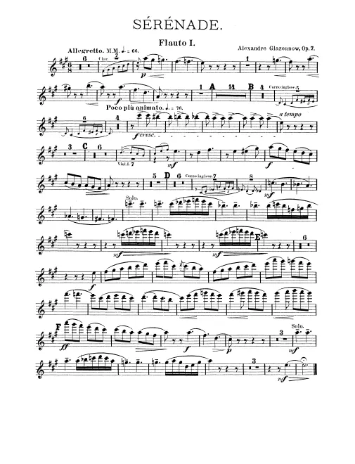 Flute 1, 2