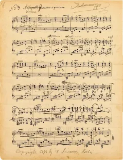3. Intermezzo in C major