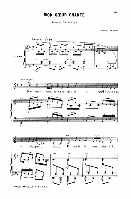 For low voice