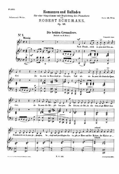 Complete Score (original keys) (scan)