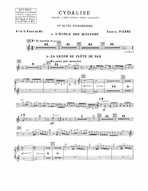 Horn 1/2, 3/4 (F)
