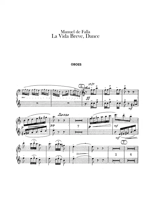 Oboe 1/2, English Horn