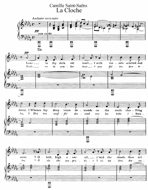 Complete Score (D♭ major, original key)