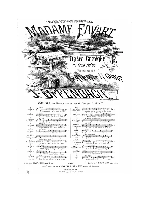 No.9 bis , Chanson de l'échaudé: "Quand du four on le retire" (Act II, No.10)