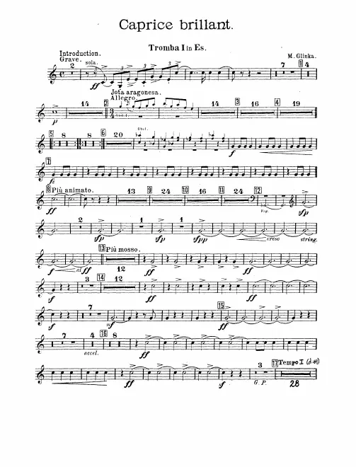 Trumpet 1, 2 (E)