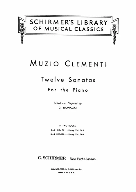 Complete score with title pages (filter)