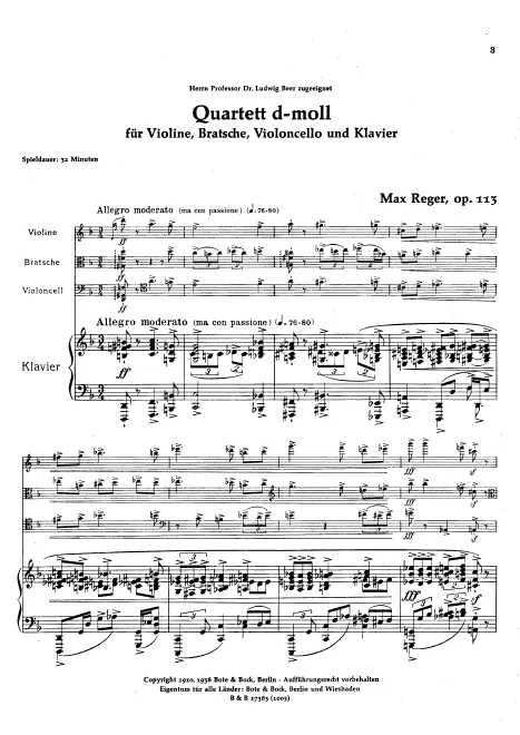 Piano score