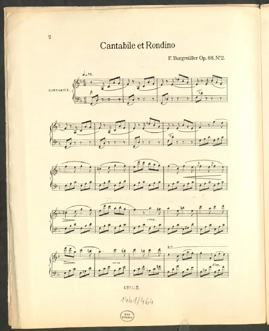 2. Cantabile et Rondino