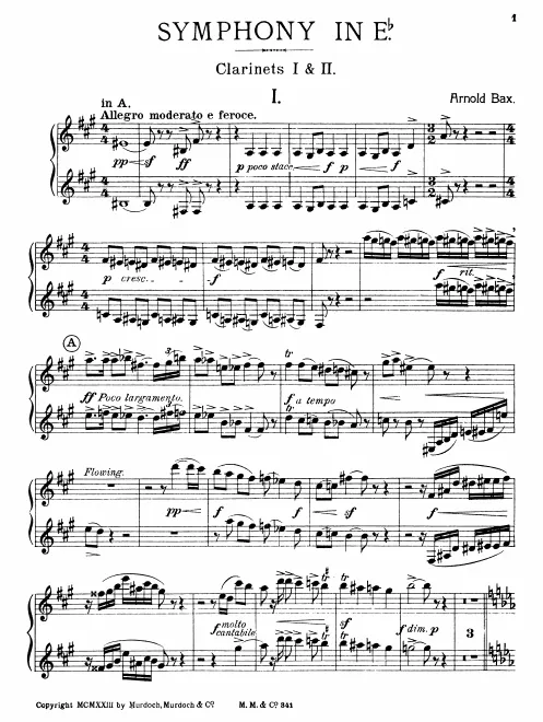 Clarinet 1/2 (A/B)