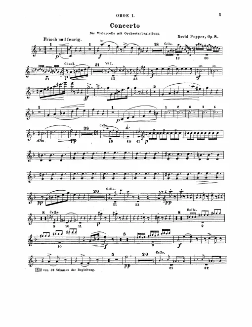 Oboe 1, 2