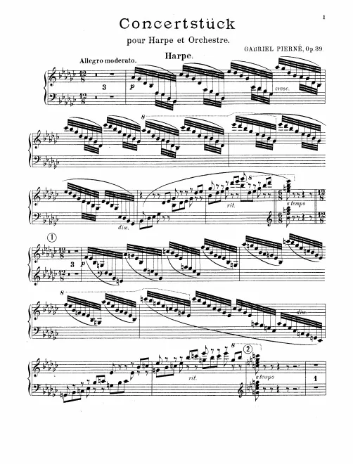 Harp solo