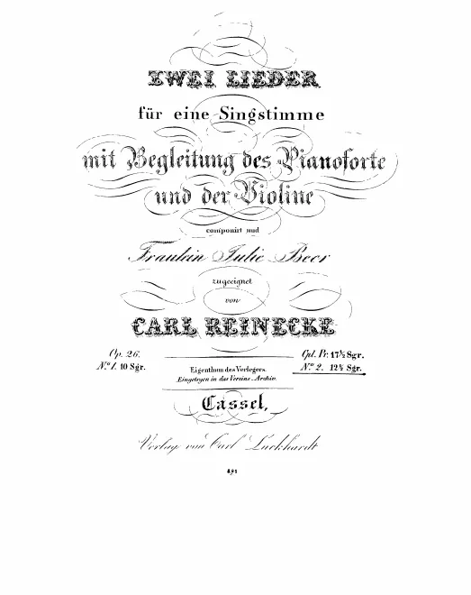 Complete Score and Violin Part
