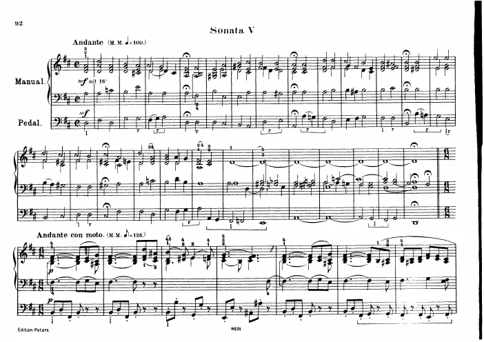 5. Sonata in D major