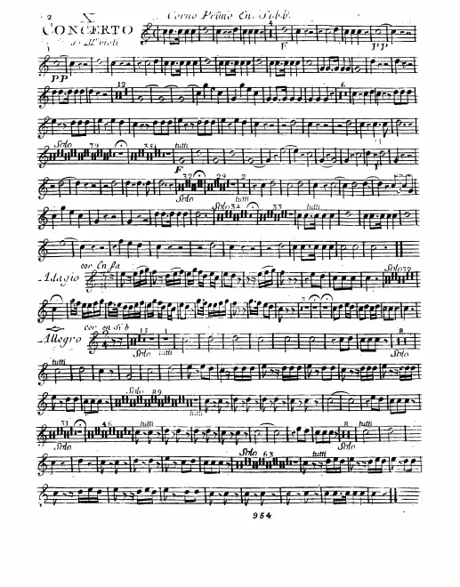 Horn 1, 2 (B♭, F)