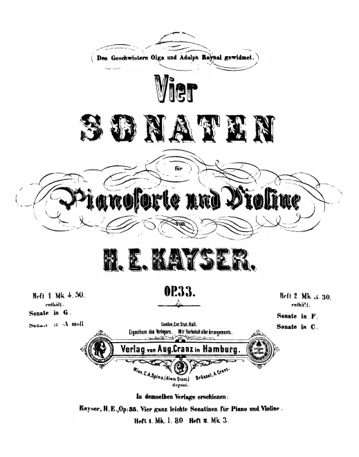 Piano Score (black and white)